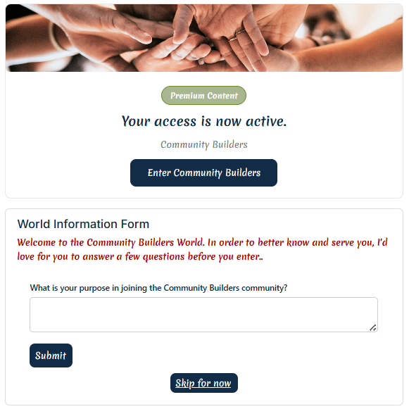 Passport with Application - square
